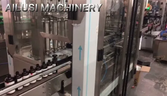 Automatic 4/6/8 Heads Piston Pump Filling Machine for Food/Cosmetic/Beverage /Oil/Cream / Soap Liquid Paste Product Packing Machinery Machine Bottling Line