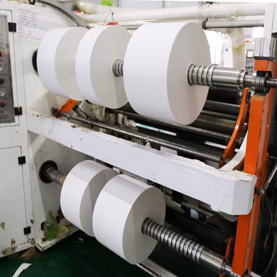 Hochwertiges, glänzendes, gussbeschichtetes Spiegelaufkleber-Etikettenpapier in Rollen und Bögen