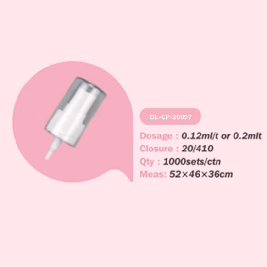 28/410 PP-Parfümsprühkopf mit halber Abdeckung aus Kunststoff, Sprühpumpenkopf, Nebelsprühkopf