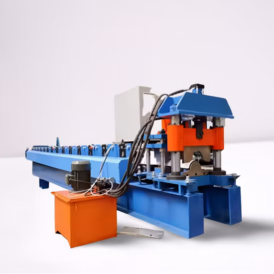 Metalldachziegel-Ridgekappe, farbbeschichtete Fliesenrolle, ehemalige Form- und Pressmaschine